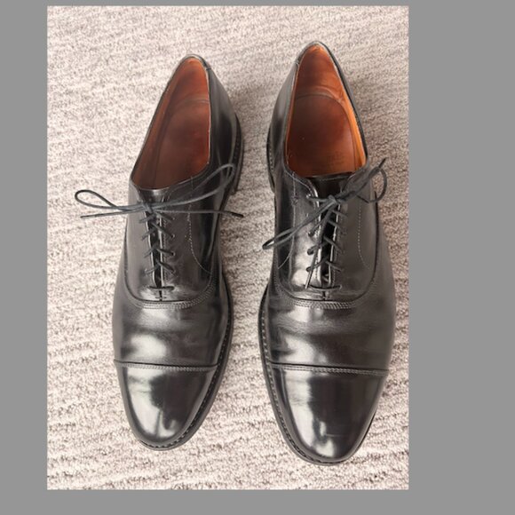 Park Avenue Cap-toe Oxford Dress shoe, Size 10 D, Men\'s